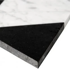 Prisma Pink 13.5 in. x 7.75 in. Polished Marble Floor and Wall Tile (0.73 sq. ft./Each) by Ivy Hill Tile -Ivy Hill Tile Sales pink ivy hill tile marble tile ext3rd101453 76 1000