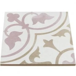 Anabella Tate 9 in. x 9 in. x 11mm Matte Porcelain Floor and Wall Tile (10.76 sq. ft. / box) by Ivy Hill Tile -Ivy Hill Tile Sales pink sand white ivy hill tile porcelain tile ext3rd101352 66 1000
