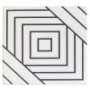 Script Line Positive 7.87 in. x 7.87 in. Matte Porcelain Floor and Wall Tile (10.32 sq. ft./Case) by Ivy Hill Tile