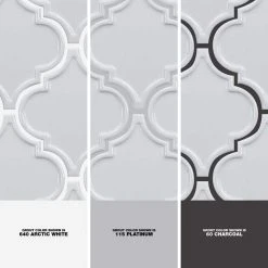 Vintage Lantern White 6-1/4 in. x 7-1/4 in. Ceramic Wall Tile (4.8 sq. ft./Box) by Ivy Hill Tile 15 Vintage Lantern White 6-1/4 in. x 7-1/4 in. Ceramic Wall Tile (4.8 sq. ft./Box) by Ivy Hill Tile -Ivy Hill Tile Sales pure white ivy hill tile ceramic tile ext3rd104642 1d 1000