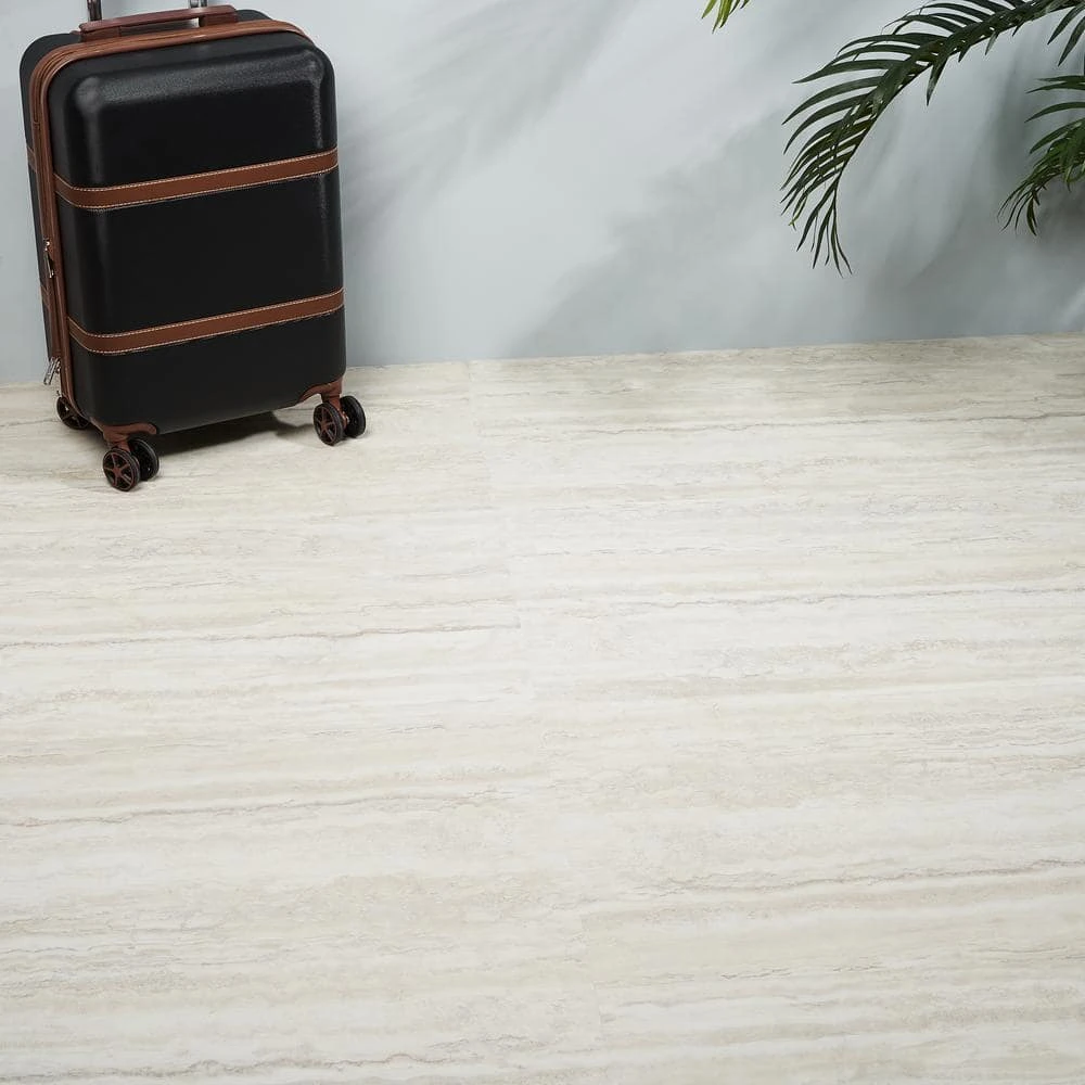 Duren 28mil Riverstone Sand 18 in. x 36 in. Glue Down Luxury Vinyl Tile Flooring (36 sq. ft.) by Ivy Hill Tile 4 Duren 28mil Riverstone Sand 18 in. x 36 in. Glue Down Luxury Vinyl Tile Flooring (36 sq. ft.) by Ivy Hill Tile - Image 2