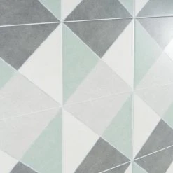 Anya Sage Diamond Square 9 in. x 9 in. Matte Porcelain Floor and Wall Tile (10.76 sq. ft./Case) by Ivy Hill Tile -Ivy Hill Tile Sales sage ivy hill tile porcelain tile ext3rd105149 1f 1000