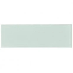 Contempo Seafoam 4 in. x 12 in. x 8mm Polished Glass Subway Wall Tile (1 sq. ft.) (15 pieces 5 sq.ft/Box) by Ivy Hill Tile -Ivy Hill Tile Sales seafoam ivy hill tile glass tile ext3rd100927 4f 1000