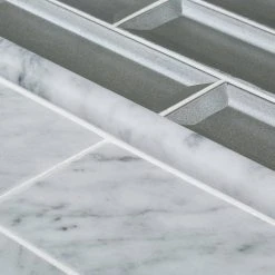 Silver Ingot 9.625 in. x 11.75 in. Interlocking Glossy Glass Mosaic Tile (7.854 sq. ft./Case) by Jeffrey Court 10 Silver Ingot 9.625 in. x 11.75 in. Interlocking Glossy Glass Mosaic Tile (7.854 sq. ft./Case) by Jeffrey Court -Ivy Hill Tile Sales silver jeffrey court glass tile 96782 a0 1000