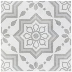 Sintra Silver Sky Encaustic 9 in. x 9 in. x 10mm Mate Porcelain Floor and Wall Tile (20 pieces / 10.65 sq. ft. / box) by Ivy Hill Tile 17 Sintra Silver Sky Encaustic 9 in. x 9 in. x 10mm Mate Porcelain Floor and Wall Tile (20 pieces / 10.65 sq. ft. / box) by Ivy Hill Tile -Ivy Hill Tile Sales silver sky ivy hill tile porcelain tile ext3rd101333 c3 1000