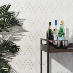 Mehko Thassos 11.81 in. x 14.96 in. Polished Marble and Brass Wall Tile (1.22 sq. ft./Each) by Ivy Hill Tile -Ivy Hill Tile Sales thassos ivy hill tile marble tile ext3rd106854 1f 1000