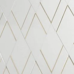 Mehko Thassos 11.81 in. x 14.96 in. Polished Marble and Brass Wall Tile (1.22 sq. ft./Each) by Ivy Hill Tile -Ivy Hill Tile Sales thassos ivy hill tile marble tile ext3rd106854 44 1000