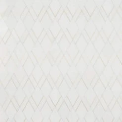 Mehko Thassos 11.81 in. x 14.96 in. Polished Marble and Brass Wall Tile (1.22 sq. ft./Each) by Ivy Hill Tile -Ivy Hill Tile Sales thassos ivy hill tile marble tile ext3rd106854 4f 1000