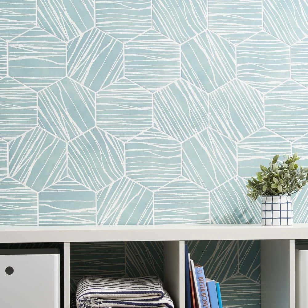 Eclipse Zen Turquoise 7.79 in. x 8.98 in. Matte Porcelain Floor and Wall Tile (6.03 sq. ft./Case) by Ivy Hill Tile 7 Eclipse Zen Turquoise 7.79 in. x 8.98 in. Matte Porcelain Floor and Wall Tile (6.03 sq. ft./Case) by Ivy Hill Tile - Image 5