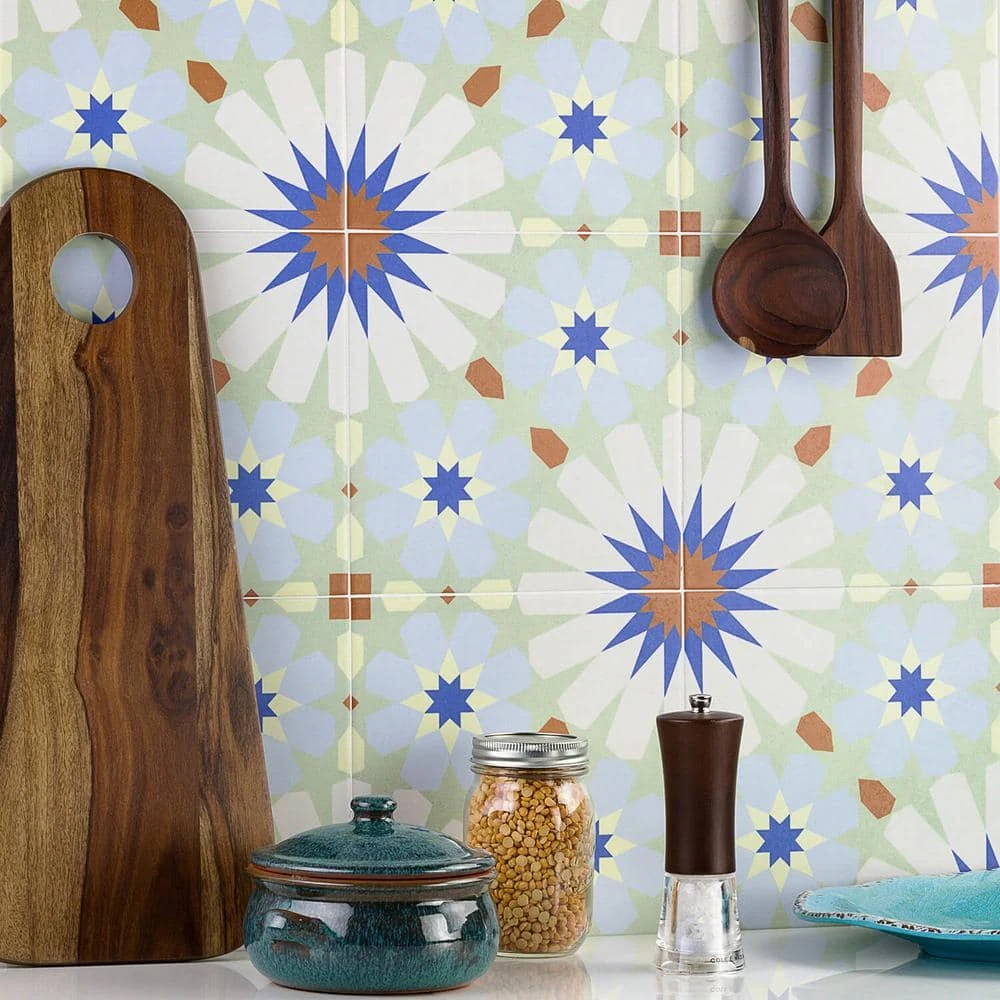 Anabella Uffizi 9 in. x 9 in. Matte Porcelain Floor and Wall Tile (10.76 sq. ft. / box) by Ivy Hill Tile 4 Anabella Uffizi 9 in. x 9 in. Matte Porcelain Floor and Wall Tile (10.76 sq. ft. / box) by Ivy Hill Tile - Image 2