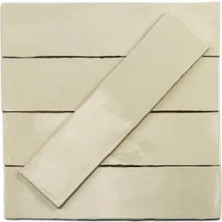 Catalina Vanilla 3 in. x 12 in. x 8 mm Polished Ceramic Subway Wall Tile (10.76 sq.ft./case) by Ivy Hill Tile -Ivy Hill Tile Sales vanilla ivy hill tile ceramic tile ext3rd101706 44 1000