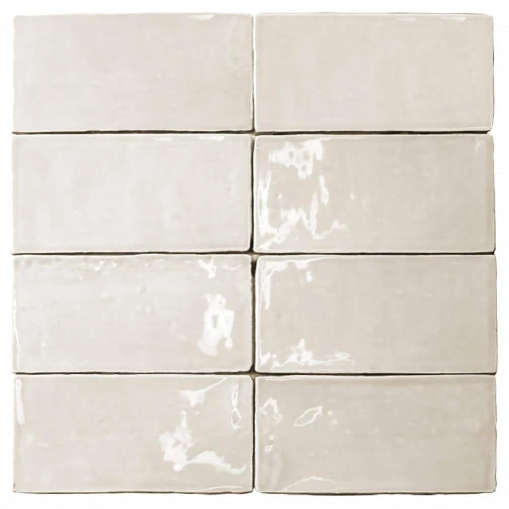 Catalina Vanilla 3 in. x 6 in. Polished Ceramic Subway Wall Tile (5.38 sq. ft./case) by Ivy Hill Tile 5 Catalina Vanilla 3 in. x 6 in. Polished Ceramic Subway Wall Tile (5.38 sq. ft./case) by Ivy Hill Tile - Image 3