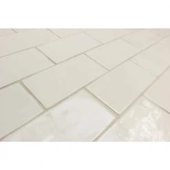 Catalina Vanilla 3 in. x 6 in. Polished Ceramic Subway Wall Tile (5.38 sq. ft./case) by Ivy Hill Tile 18 Catalina Vanilla 3 in. x 6 in. Polished Ceramic Subway Wall Tile (5.38 sq. ft./case) by Ivy Hill Tile -Ivy Hill Tile Sales vanilla ivy hill tile ceramic tile ext3rd101720 44 1000