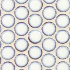 Bliss Edged Penny Vintage White 11.49 in. x 12.32 in. Polished Ceramic Floor and Wall Mosaic Tile (0.98 Sq. Ft./Each) by Ivy Hill Tile 15 Bliss Edged Penny Vintage White 11.49 in. x 12.32 in. Polished Ceramic Floor and Wall Mosaic Tile (0.98 Sq. Ft./Each) by Ivy Hill Tile -Ivy Hill Tile Sales vintage white ivy hill tile ceramic tile ext3rd104458 76 1000