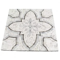 Garden White Gray 12 in. x 12 in. x 10 mm Marble Mosaic Tile by Ivy Hill Tile 15 Garden White Gray 12 in. x 12 in. x 10 mm Marble Mosaic Tile by Ivy Hill Tile -Ivy Hill Tile Sales white gray ivy hill tile marble tile ext3rd101216 66 1000