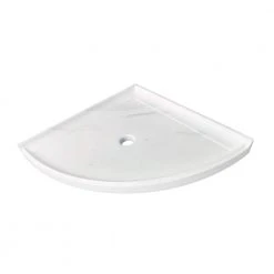 Early Riser White 7.5 in. x 7.5 in. Matte Resin Wall Mount Corner Shelf Tile by Jeffrey Court 7 Early Riser White 7.5 in. x 7.5 in. Matte Resin Wall Mount Corner Shelf Tile by Jeffrey Court -Ivy Hill Tile Sales white gray jeffrey court tile trim 95846 1d 1000