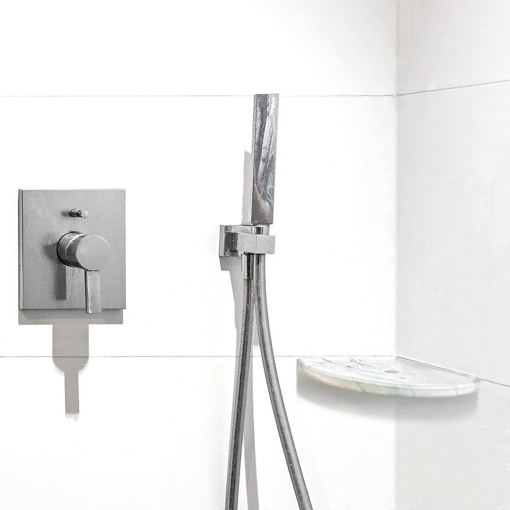 Early Riser White 7.5 in. x 7.5 in. Matte Resin Wall Mount Corner Shelf Tile by Jeffrey Court 4 Early Riser White 7.5 in. x 7.5 in. Matte Resin Wall Mount Corner Shelf Tile by Jeffrey Court - Image 2