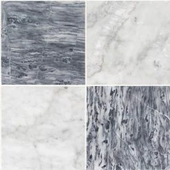 Checkmate White/Grey 11.875 in. x 11.875 in. Square Honed Carrara/Bardiglio Marble Mosaic Tile (9.79 sq. ft./Case) by Jeffrey Court -Ivy Hill Tile Sales white grey jeffrey court marble tile 13028 a0 1000