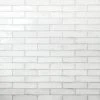 Moze White 3 in. x 12 in. 9 mm Ceramic Wall Tile (22-Piece) (5.38 sq. ft./ Box) by Ivy Hill Tile 2 Moze White 3 in. x 12 in. 9 mm Ceramic Wall Tile (22-Piece) (5.38 sq. ft./ Box) by Ivy Hill Tile -Ivy Hill Tile Sales white ivy hill tile ceramic tile ext3rd100051 64 1000