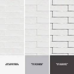 Newport White 2 in. x 10 in. x 11mm Polished Ceramic Subway Wall Tile (40 pieces / 5.38 sq. ft. / box) by Ivy Hill Tile -Ivy Hill Tile Sales white ivy hill tile ceramic tile ext3rd100433 1d 1000