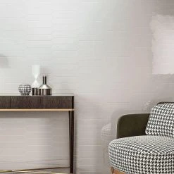 Axis 2.6 in. x 13 in. White Polished Picket Ceramic Wall Tile (12.26 sq. ft. / case) by Ivy Hill Tile -Ivy Hill Tile Sales white ivy hill tile ceramic tile ext3rd100616 44 1000