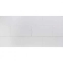 Essential White 8 in. x 16 in. Polished Ceramic Wall Tile (25 pieces / 21.52 sq. ft. / box) by Ivy Hill Tile -Ivy Hill Tile Sales white ivy hill tile ceramic tile ext3rd101115 4f 1000