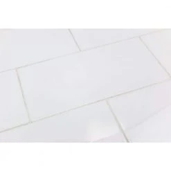 Essential White 8 in. x 16 in. Polished Ceramic Wall Tile (25 pieces / 21.52 sq. ft. / box) by Ivy Hill Tile -Ivy Hill Tile Sales white ivy hill tile ceramic tile ext3rd101115 c3 1000