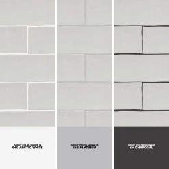 Catalina White 3 in. x 12 in. x 8 mm Ceramic Wall Subway Tile (44-Pieces 10.76 sq.ft./case) by Ivy Hill Tile -Ivy Hill Tile Sales white ivy hill tile ceramic tile ext3rd101703 1d 1000