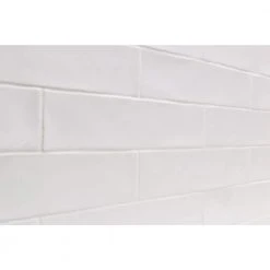 Catalina White 3 in. x 12 in. x 8 mm Ceramic Wall Subway Tile (44-Pieces 10.76 sq.ft./case) by Ivy Hill Tile -Ivy Hill Tile Sales white ivy hill tile ceramic tile ext3rd101703 4f 1000