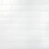 Barnet White 3 in. x 9 in. x 10mm Matte Ceramic Subway Wall Tile (30 pieces / 5.16 sq. ft. / box) by Ivy Hill Tile -Ivy Hill Tile Sales white ivy hill tile ceramic tile ext3rd104470 64 1000