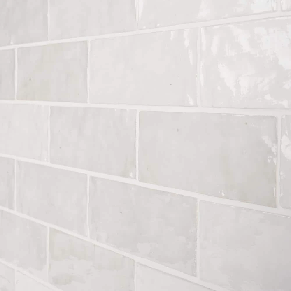 Kingston White 3 in. x 8 in. Polished Ceramic Wall Tile (5.38 sq. ft./case) by Ivy Hill Tile 11 Kingston White 3 in. x 8 in. Polished Ceramic Wall Tile (5.38 sq. ft./case) by Ivy Hill Tile - Image 9