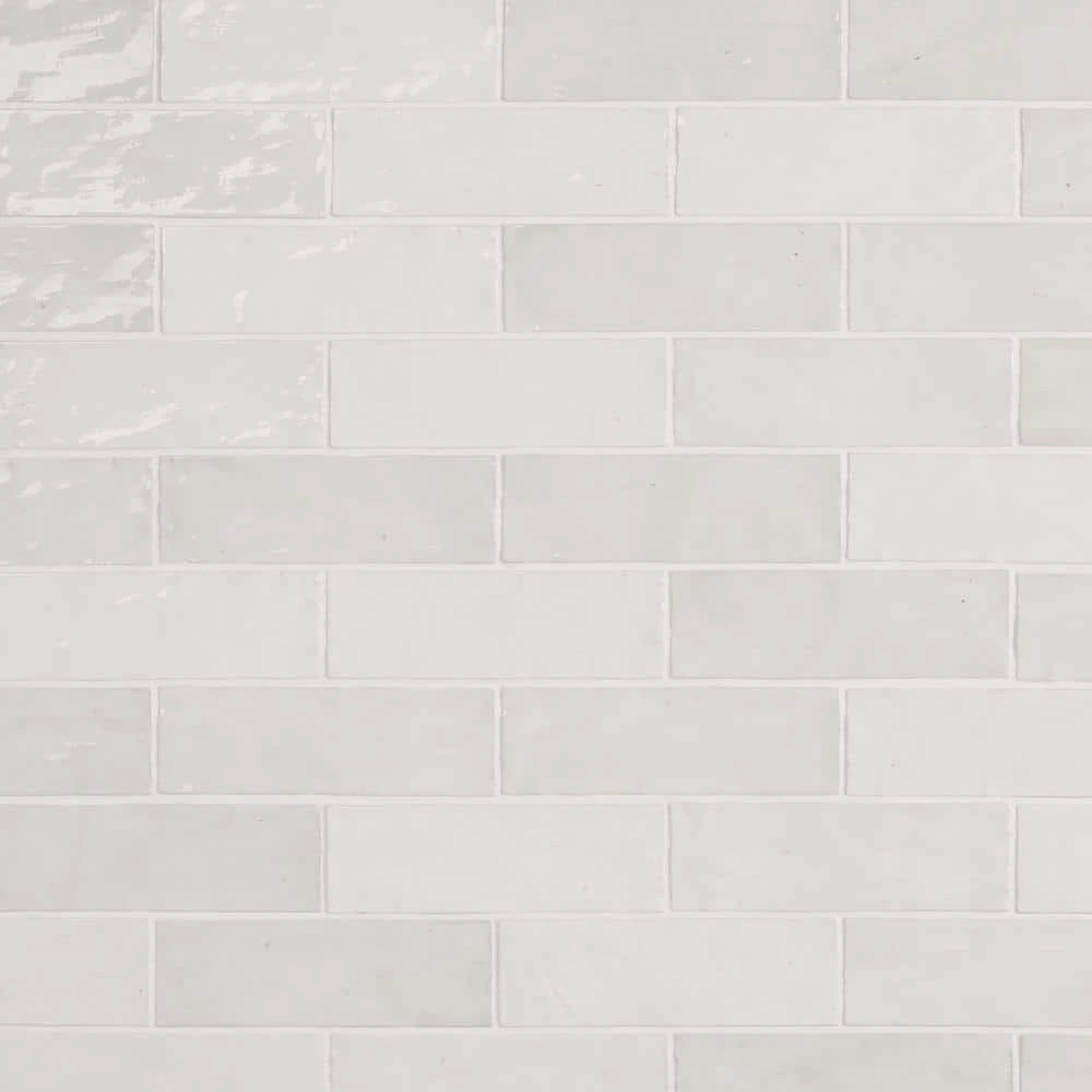 Kingston White 3 in. x 8 in. Polished Ceramic Wall Tile (5.38 sq. ft./case) by Ivy Hill Tile 10 Kingston White 3 in. x 8 in. Polished Ceramic Wall Tile (5.38 sq. ft./case) by Ivy Hill Tile - Image 8