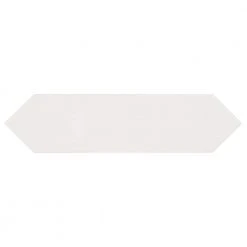 Saloni White 2.95 in. x 11.81 in. Polished Picket Ceramic Wall Tile (5.91 sq. ft./Case) by Ivy Hill Tile -Ivy Hill Tile Sales white ivy hill tile ceramic tile ext3rd106379 4f 1000