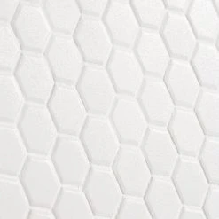 Slim White 10.23 in. x 11.81 in. Matte Porcelain Floor and Wall Mosaic Tile (0.83 sq. ft./Each) by Ivy Hill Tile -Ivy Hill Tile Sales white ivy hill tile mosaic tile ext3rd104627 1f 1000