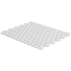 Slim White 10.23 in. x 11.81 in. Matte Porcelain Floor and Wall Mosaic Tile (0.83 sq. ft./Each) by Ivy Hill Tile -Ivy Hill Tile Sales white ivy hill tile mosaic tile ext3rd104627 fa 1000
