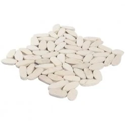 Countryside Sliced Flat Oval 11.81 in. x 11.81 in. White Floor and Wall Mosaic (0.97 sq. ft. / sheet) by Ivy Hill Tile -Ivy Hill Tile Sales white ivy hill tile mosaic tile ext3rd105050 fa 1000