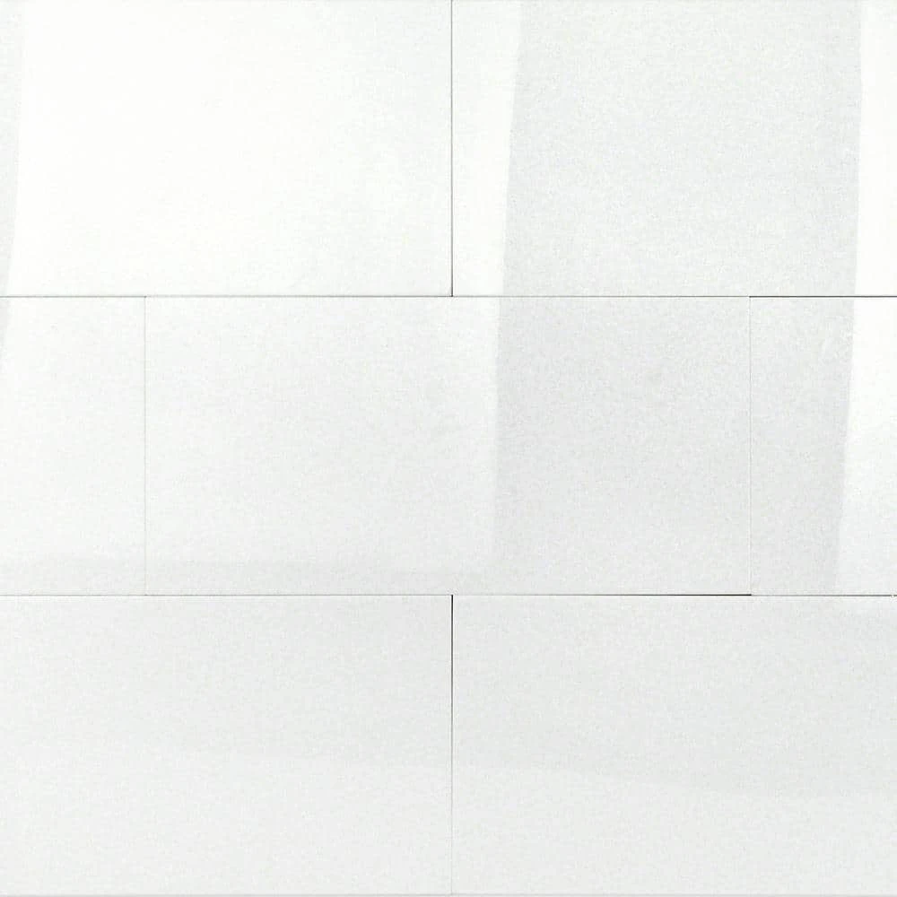Lucid Nanoglass White 6 in. x 12 in. Polished Porcelain Floor and Wall Tile (4.84 Sq. Ft. / Case) by Ivy Hill Tile 5 Lucid Nanoglass White 6 in. x 12 in. Polished Porcelain Floor and Wall Tile (4.84 Sq. Ft. / Case) by Ivy Hill Tile - Image 3