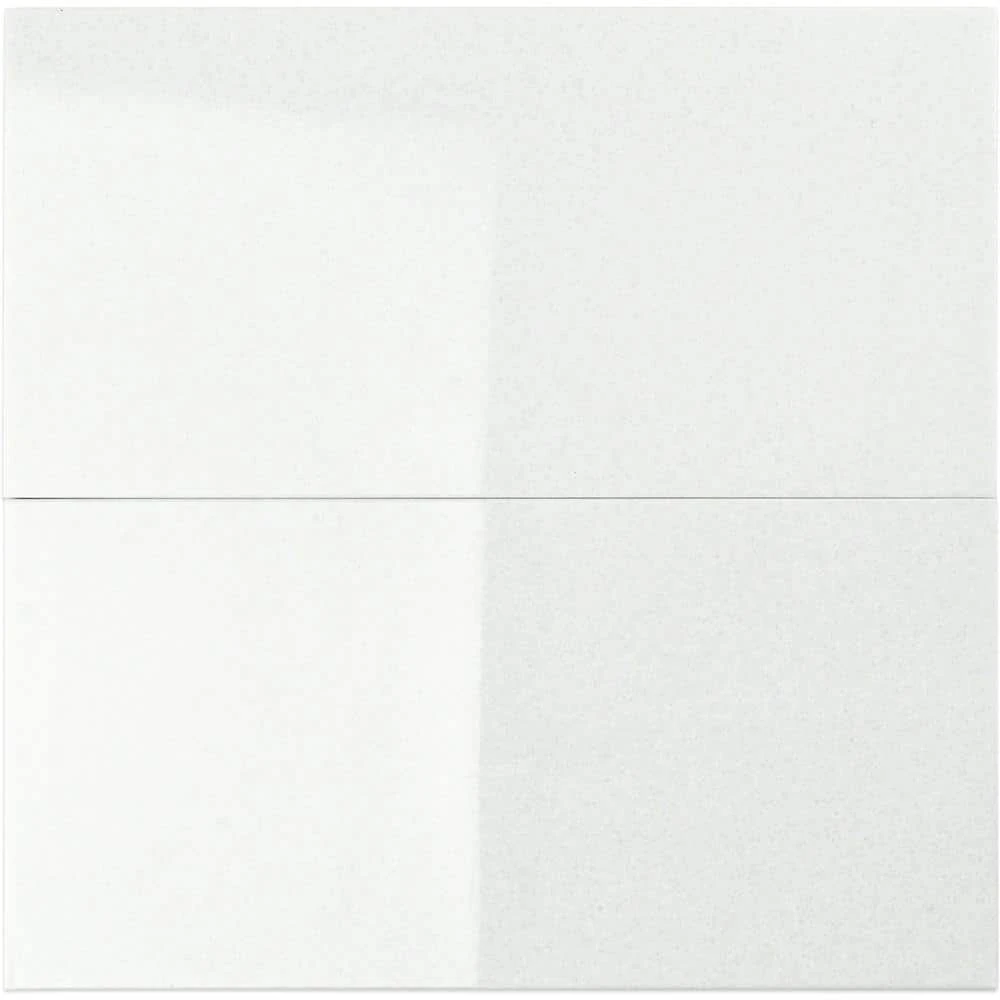Lucid Nanoglass White 6 in. x 12 in. Polished Porcelain Floor and Wall Tile (4.84 Sq. Ft. / Case) by Ivy Hill Tile 9 Lucid Nanoglass White 6 in. x 12 in. Polished Porcelain Floor and Wall Tile (4.84 Sq. Ft. / Case) by Ivy Hill Tile - Image 7