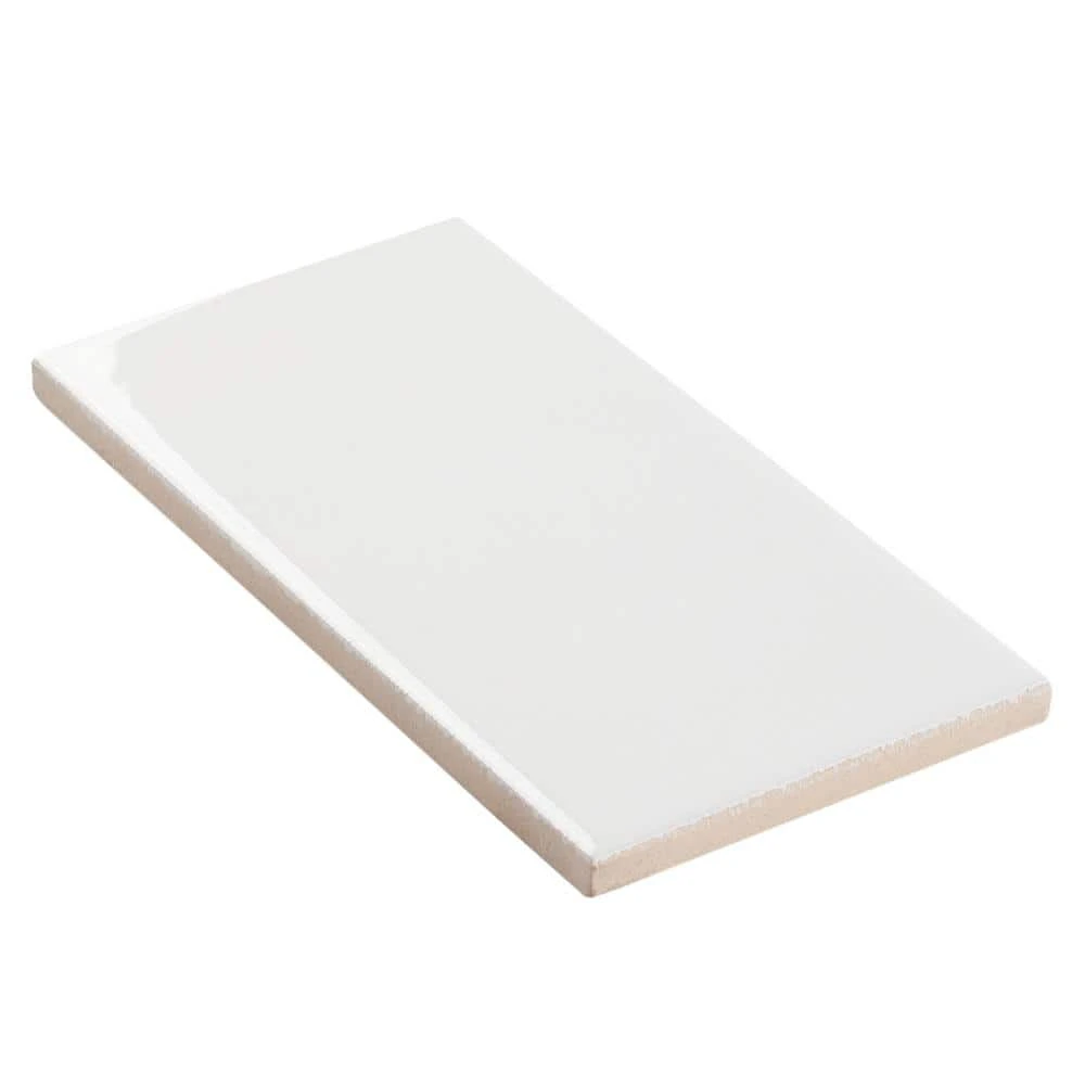 Remington White 2.95 in. x 5.9 in. Polished Porcelain Wall Tile (5.32 sq. ft./Case) by Ivy Hill Tile 8 Remington White 2.95 in. x 5.9 in. Polished Porcelain Wall Tile (5.32 sq. ft./Case) by Ivy Hill Tile - Image 6