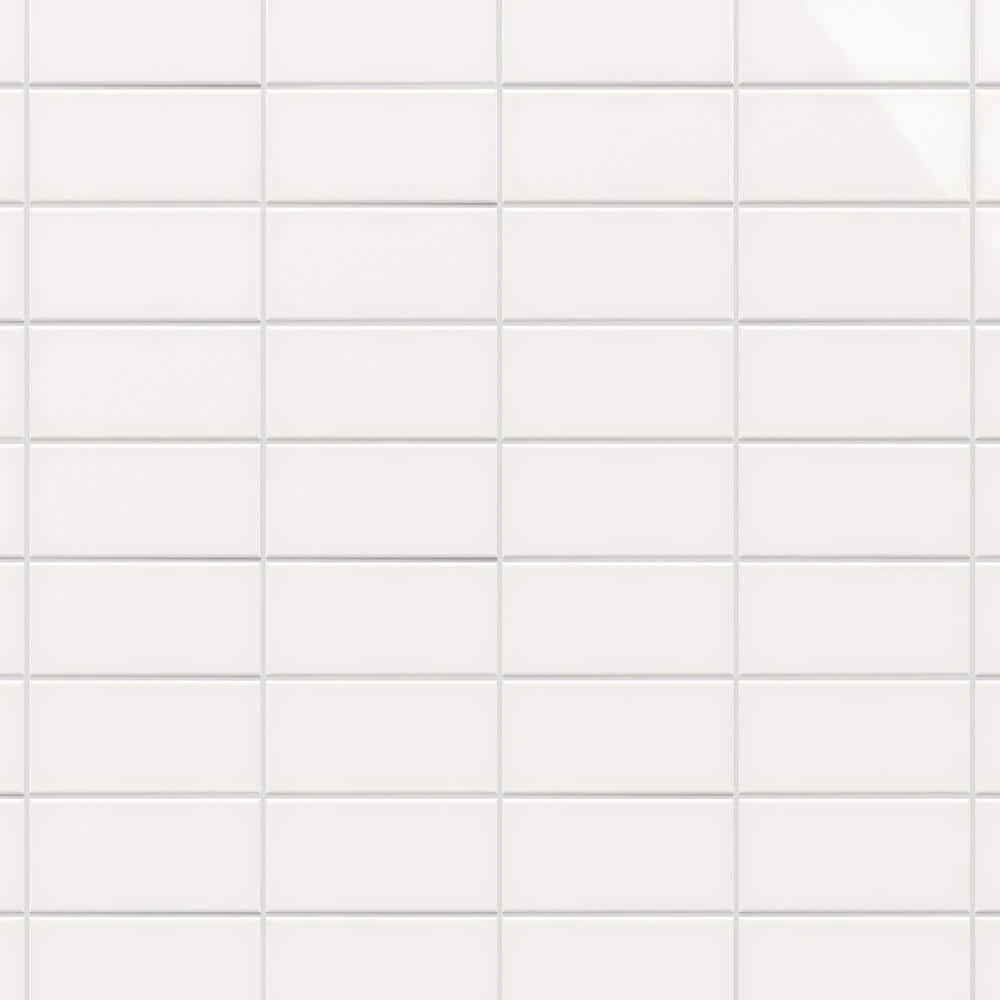 Remington White 2.95 in. x 5.9 in. Polished Porcelain Wall Tile (5.32 sq. ft./Case) by Ivy Hill Tile 3 Remington White 2.95 in. x 5.9 in. Polished Porcelain Wall Tile (5.32 sq. ft./Case) by Ivy Hill Tile