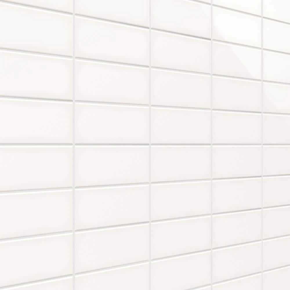 Remington White 2.95 in. x 5.9 in. Polished Porcelain Wall Tile (5.32 sq. ft./Case) by Ivy Hill Tile 10 Remington White 2.95 in. x 5.9 in. Polished Porcelain Wall Tile (5.32 sq. ft./Case) by Ivy Hill Tile - Image 8