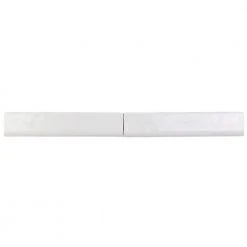 Newport White 1.97 in. x 9.84 in. Polished Ceramic Wall Bullnose Tile by Ivy Hill Tile 12 Newport White 1.97 in. x 9.84 in. Polished Ceramic Wall Bullnose Tile by Ivy Hill Tile -Ivy Hill Tile Sales white ivy hill tile tile trim ext3rd100421 1f 1000