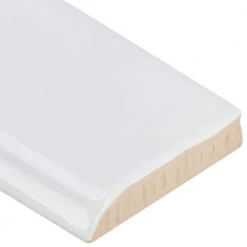 Newport White 1.97 in. x 9.84 in. Polished Ceramic Wall Bullnose Tile by Ivy Hill Tile 14 Newport White 1.97 in. x 9.84 in. Polished Ceramic Wall Bullnose Tile by Ivy Hill Tile -Ivy Hill Tile Sales white ivy hill tile tile trim ext3rd100421 fa 1000