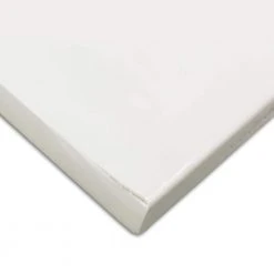Pier White 4 in. x 12 in. Polished Ceramic Bullnose Tile by Ivy Hill Tile -Ivy Hill Tile Sales white ivy hill tile tile trim ext3rd100460 1f 1000