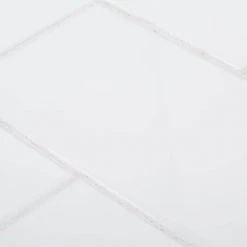 Fresh White 3 in. x 6 in. Glossy Subway Ceramic Wall Tile (10.656 sq. ft./Case) by Jeffrey Court -Ivy Hill Tile Sales white jeffrey court ceramic tile 13000 a0 1000