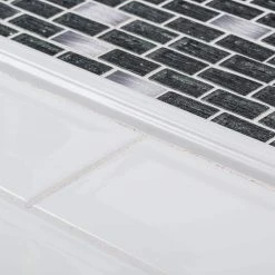 Fresh White 3 in. x 6 in. Glossy Subway Beveled Ceramic Wall Tile (10.656 sq. ft./Case) by Jeffrey Court -Ivy Hill Tile Sales white jeffrey court ceramic tile 13002 1d 1000