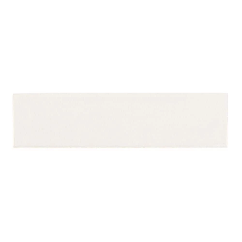 Taffeta White 3 in. x 12 in. Subway Gloss Textured Ceramic Wall Tile (6.027 sq. ft./Case) by Jeffrey Court 6 Taffeta White 3 in. x 12 in. Subway Gloss Textured Ceramic Wall Tile (6.027 sq. ft./Case) by Jeffrey Court - Image 4