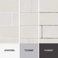 Cotton Blossom White 2.5 in. x 9.75 in. Glossy Textured Ceramic Wall Tile (5.38 sq. ft./Case) by Jeffrey Court 11 Cotton Blossom White 2.5 in. x 9.75 in. Glossy Textured Ceramic Wall Tile (5.38 sq. ft./Case) by Jeffrey Court -Ivy Hill Tile Sales white jeffrey court ceramic tile 95891 1d 1000