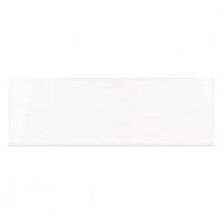 Fresh White 4 in. x 12 in. Glossy Ceramic Wall Tile (10.33 sq. ft./case) by Jeffrey Court
