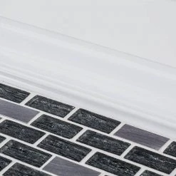 Fresh White 4 in. x 12 in. Glossy Ceramic Wall Tile (10.33 sq. ft./case) by Jeffrey Court -Ivy Hill Tile Sales white jeffrey court ceramic tile 96014 66 1000